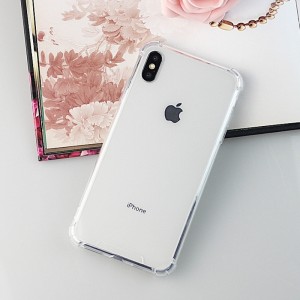 Carcasă pentru telefon mobil iPhone X \/ iPhone XS TPU + PC transparent și anti-impact