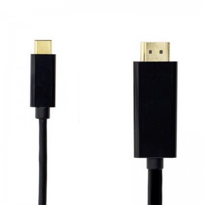 Cablu USB C până la HDMI 6ft (4K @ 60Hz), cablu USB de tip C la HDMI [Thunderbolt 3 compatibil] pentru MacBook Pro 16 '' 2019\/2018\/2017, MacBook Air \/ iPad Pro 2019\/2018, Surface Book 2, Samsung S10 , și altele