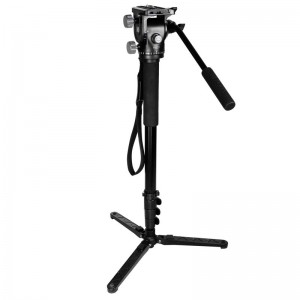 KINGJOY Cameră monopod Alpenstock, monopod video din aluminiu cu flip Lock pentru cameră cu șurub convertibil de 1\/4 \