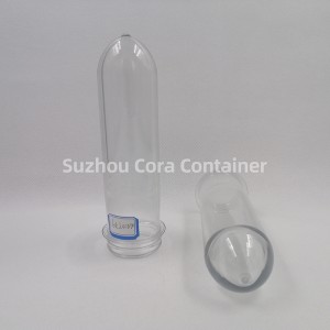 39mm 110g Dimensiune gât 46mm Plasitc Pet Preformă pentru ulei pentru băuturi cu apă