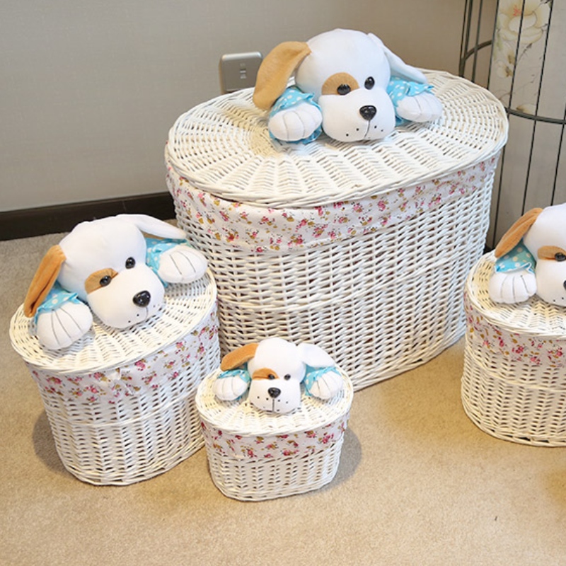 Coș de rufe Willow cu Lid