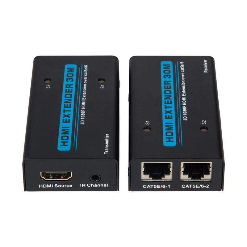 Extensor HDMI V1.3 30m peste cablu Dual cat5e / 6 Suport Full HD 1080P