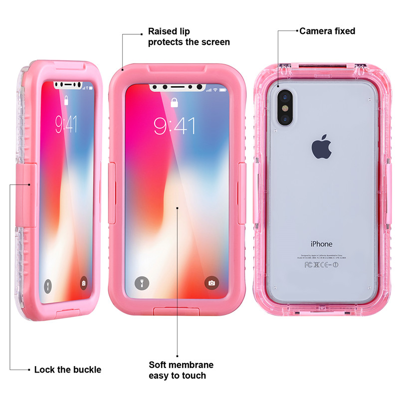 Iphone XR ip68 caz portofel telefon impermeabil totul caz dovada