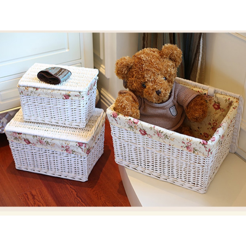 Coșul de depozitare realizat manual