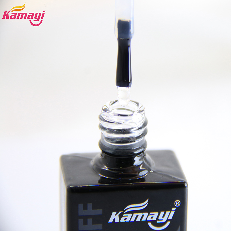 Kamayi topcoat and coat coat base salon de unghii design calitate calitate fabrică soak off uv led gel de unghii top coat finisaj gel