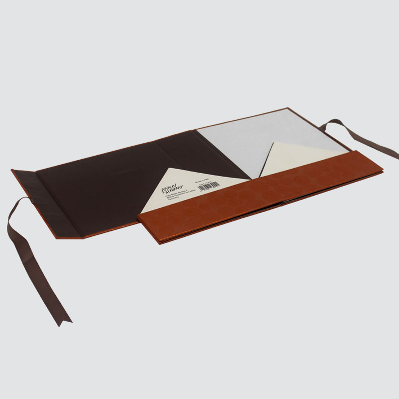 Usor Folding Gift Box Food Candle Chocolate Silk Ribbon Frumos Box