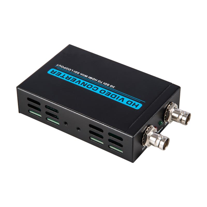 SDI HD / 3G / 3G SDI TO HDMI Cu SDI Loop out Converter 1080P