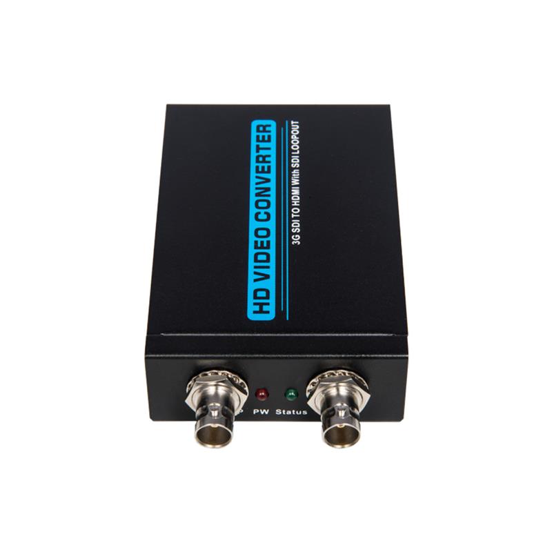 SDI HD / 3G / 3G SDI TO HDMI Cu SDI Loop out Converter 1080P