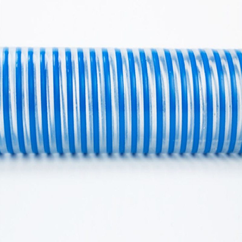 Vânzare fierbinte Furtun Helix de aspirație colorat din PVC de înaltă presiune, fabricat în China