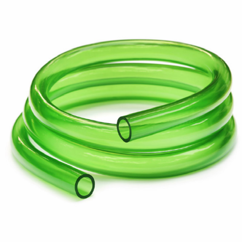 Furtun din plastic moale, flexibil, colorat, din PVC, transparent pentru lichid