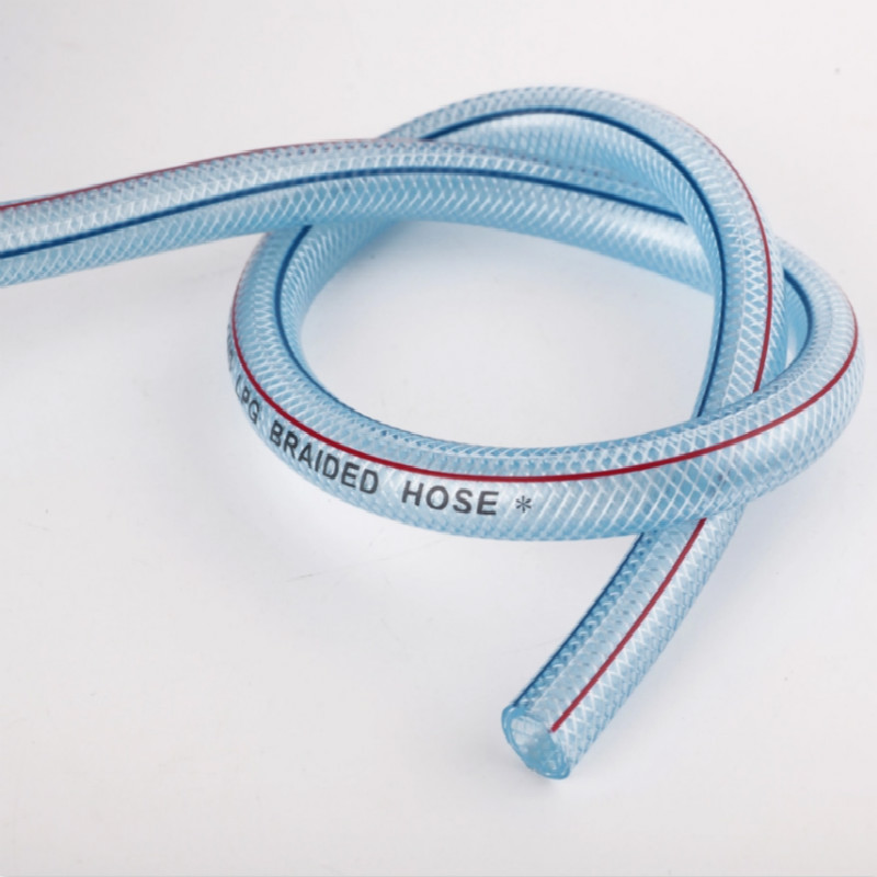 Țeavă de apă Țeavă flexibilă din împletitură din plastic flexibilă furtun de apă din grădină din PVC