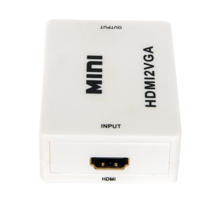 Dimensiune mini HDMI To VGA + Convertor audio 1080P