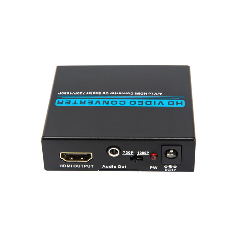 Convertor AV / CVBS TO HDMI + AUDIO (Up Scaler 720P / 1080P)