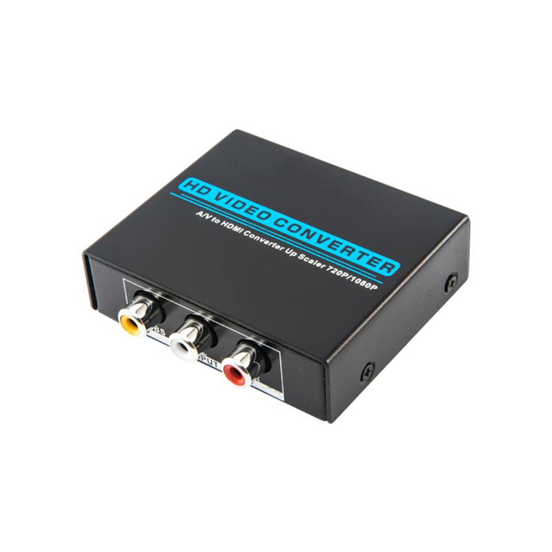 Convertor AV / CVBS TO HDMI + AUDIO (Up Scaler 720P / 1080P)