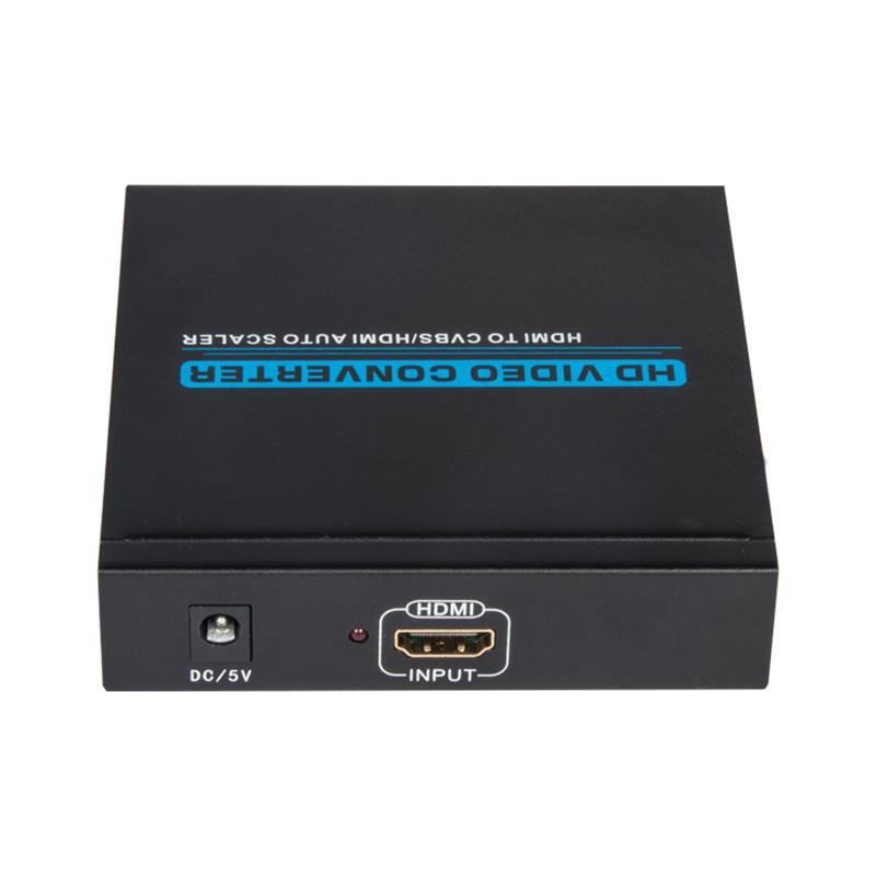 HDMI TO CVBS / AV + CONVERTER HDMI Scaler automat 1080P