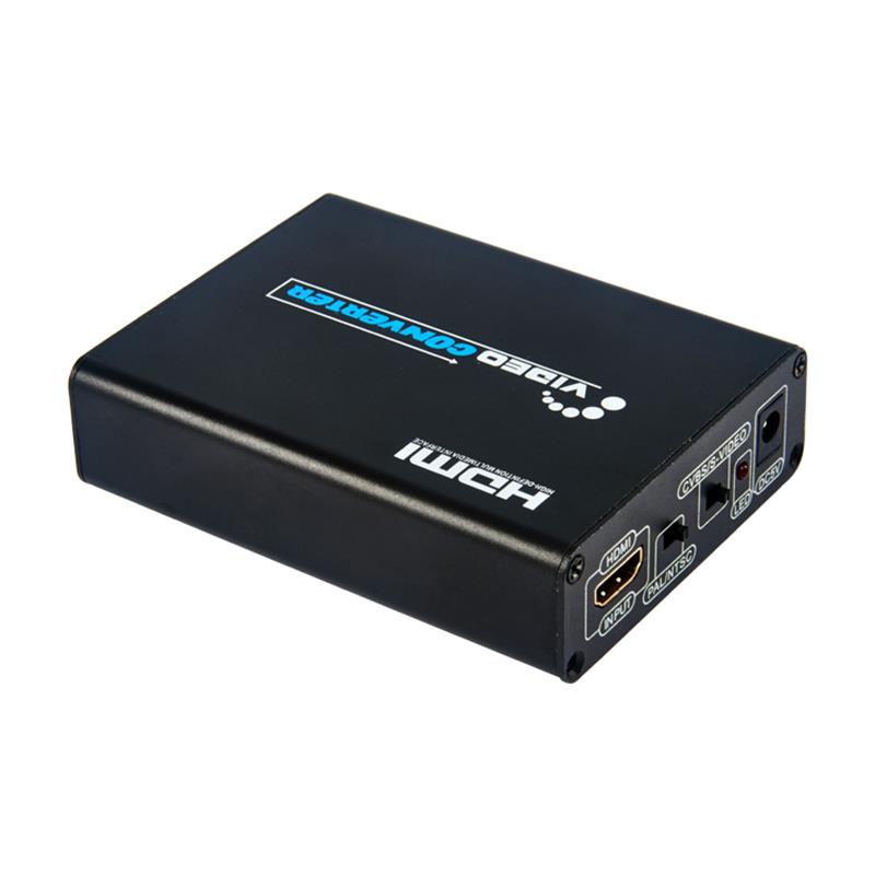 HDMI TO CVBS / AV + S-Video Converter Scaler automat