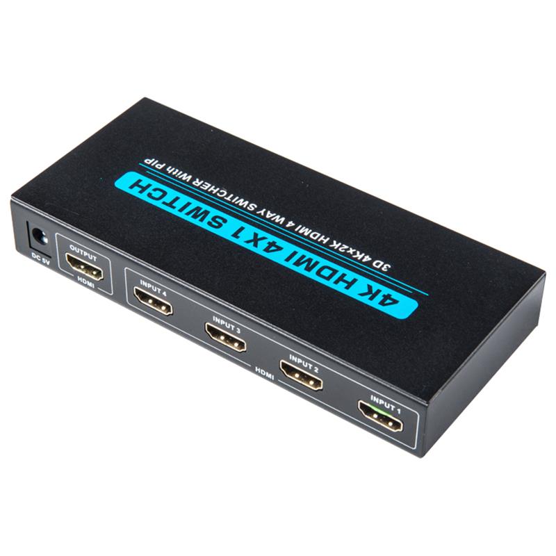 V1.4 4K/30Hz HDMI 4x1 Switcher Cu suport PIP 3D Ultra HD 4K*2K/30Hz