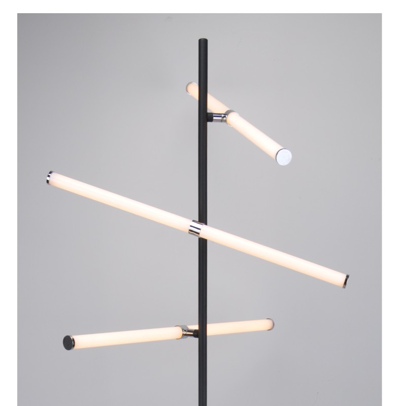 Lampă de podea LED cu tub acrilic rotabil