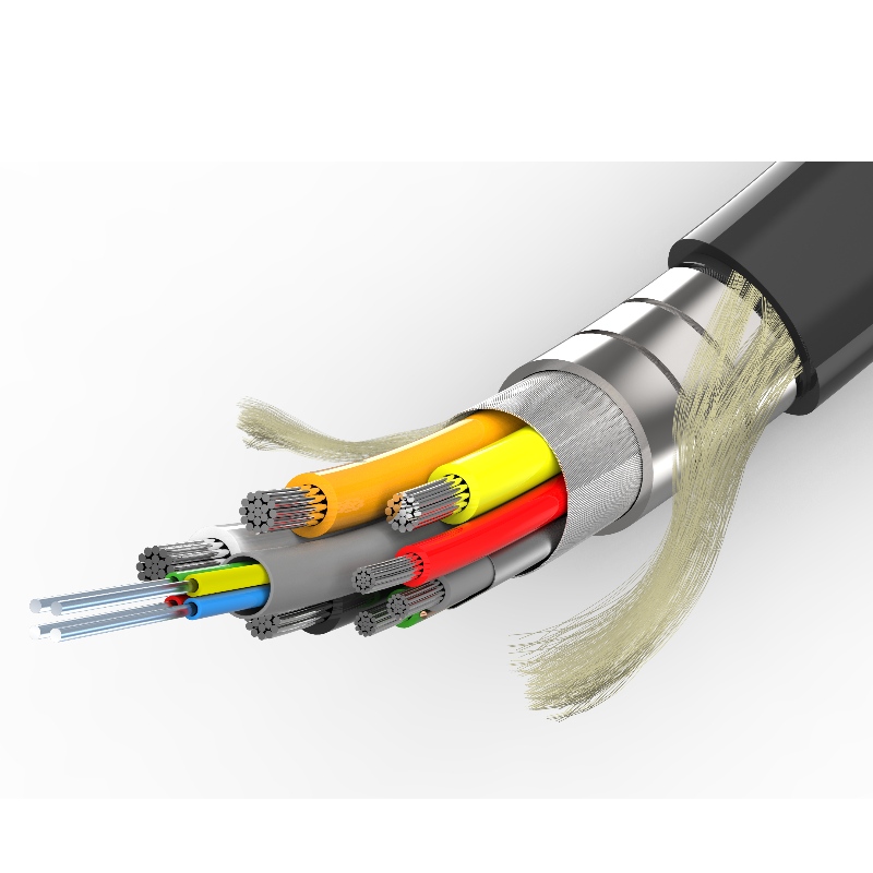 Blindat HDMI activ cablu optic cu4K@60hz18G 3D bun pentru țevi filetate