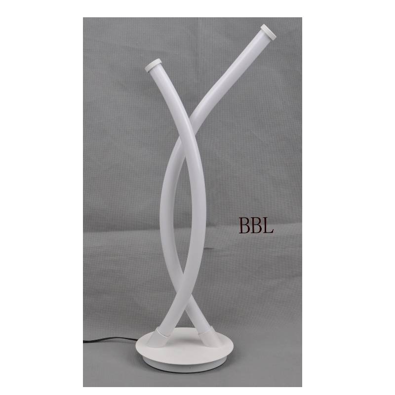 Lampa de masă LED cu tub acrilic X și fără umbră