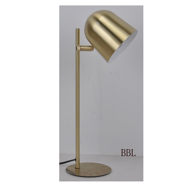 Lampa de masă cu nuanță rotativă de metal