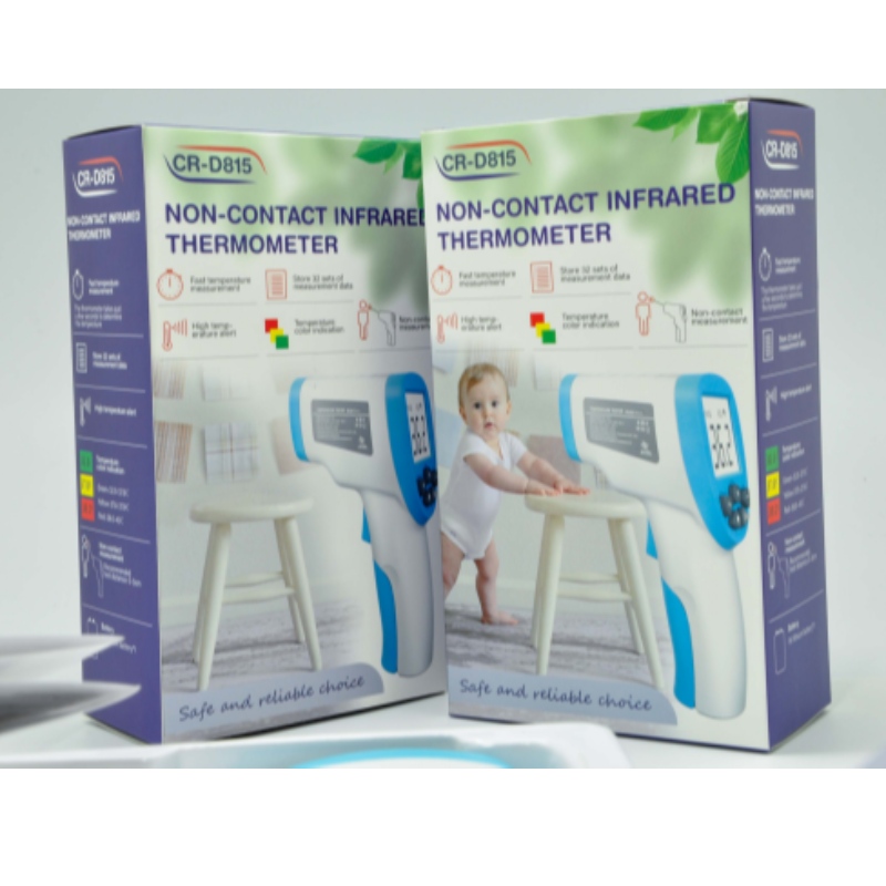 Termometru cu infraroșu fără contact aprobat de FCC CE