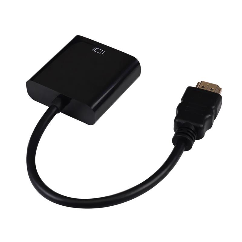 1080P HDMI până la VGA 15cm Cablu alb \/ negru Culoare