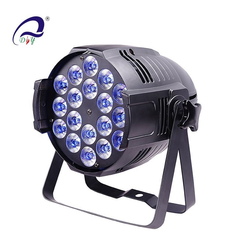 PL43 18pcs*5in1 RGBWA LED Aluminum Par Poate DJ Light