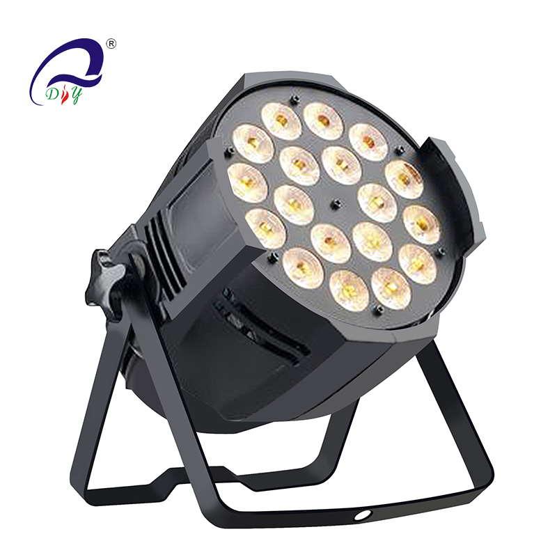 PL43 18pcs*5in1 RGBWA LED Aluminum Par Poate DJ Light