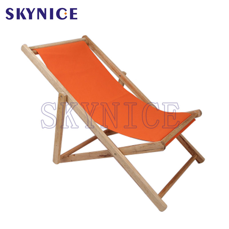 Outdoor Wooden Furniture Antique Folding Beach Chair