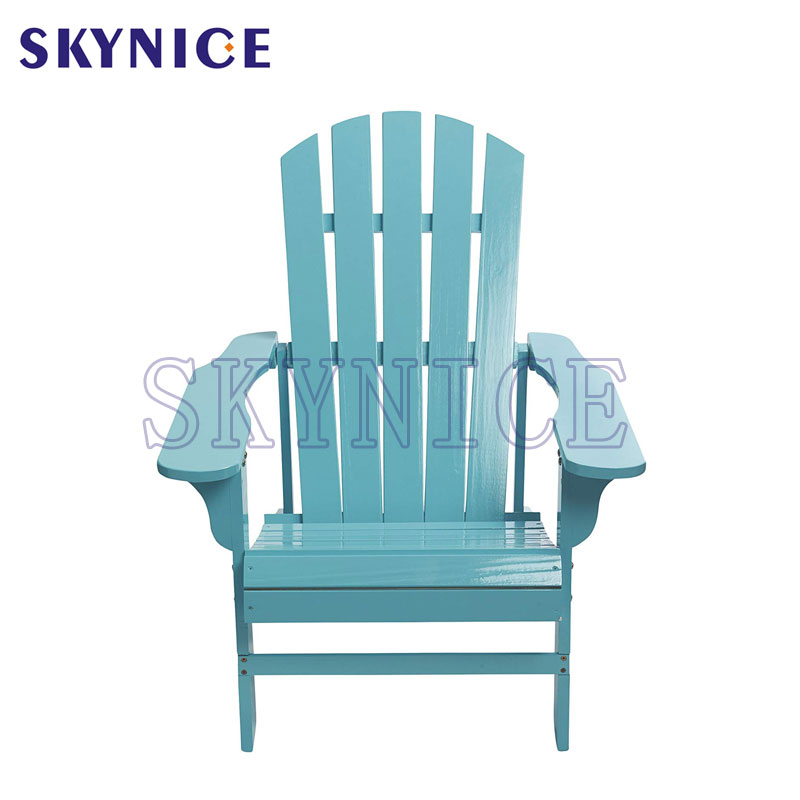 Simplu Retro Outdoor Beach Garden Balcony Wood Adirondack Chair