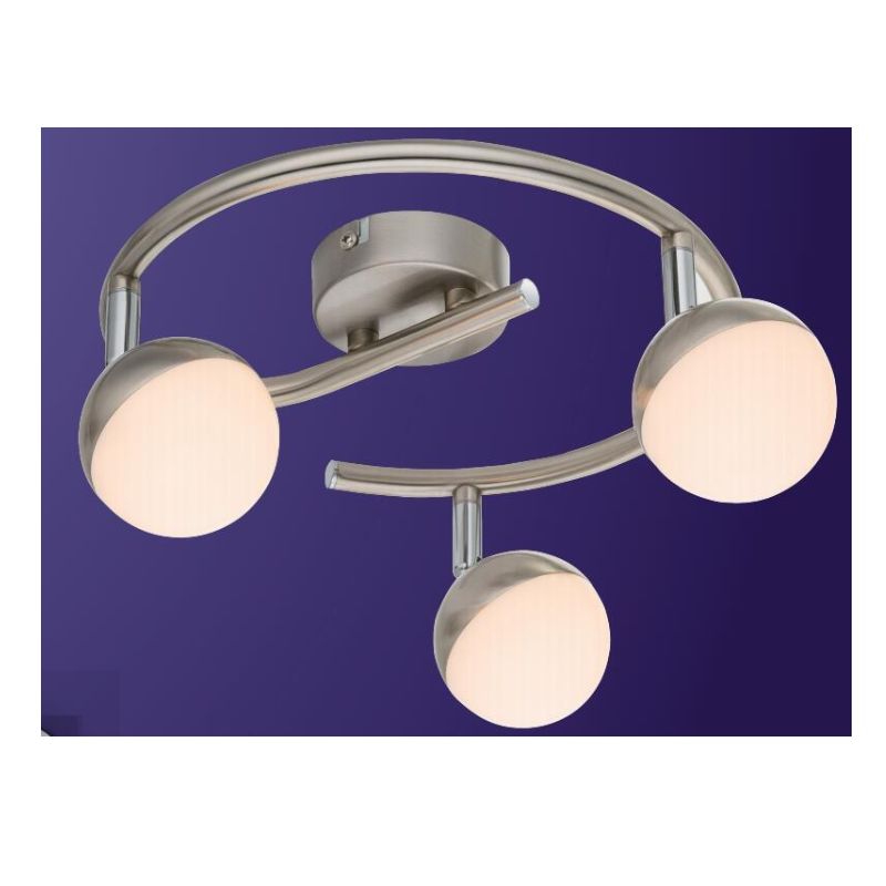 LED-ul de înaltă tensiune spot-3, cu umbră din plastic cu jumătate de sferă