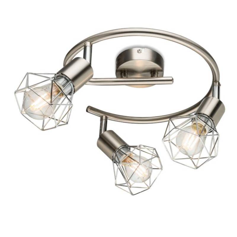 Spot light-3 cu nuanță metalică netted