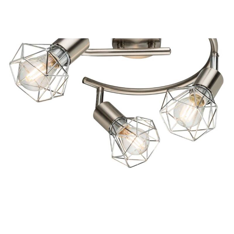 Spot light-3 cu nuanță metalică netted