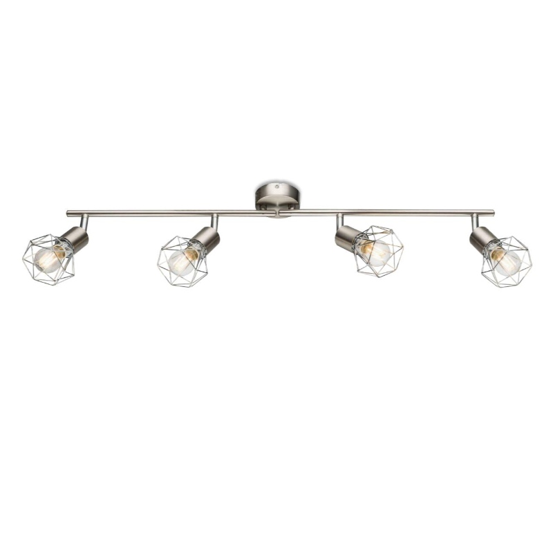 Spot light-4 cu nuanță metalică netted