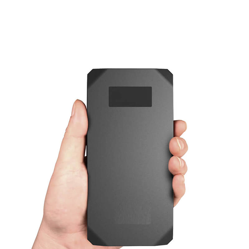 1000mAh QC PD3.0 Power Bank de încărcare rapidă cu ecran LCD pentru toate telefoanele inteligente