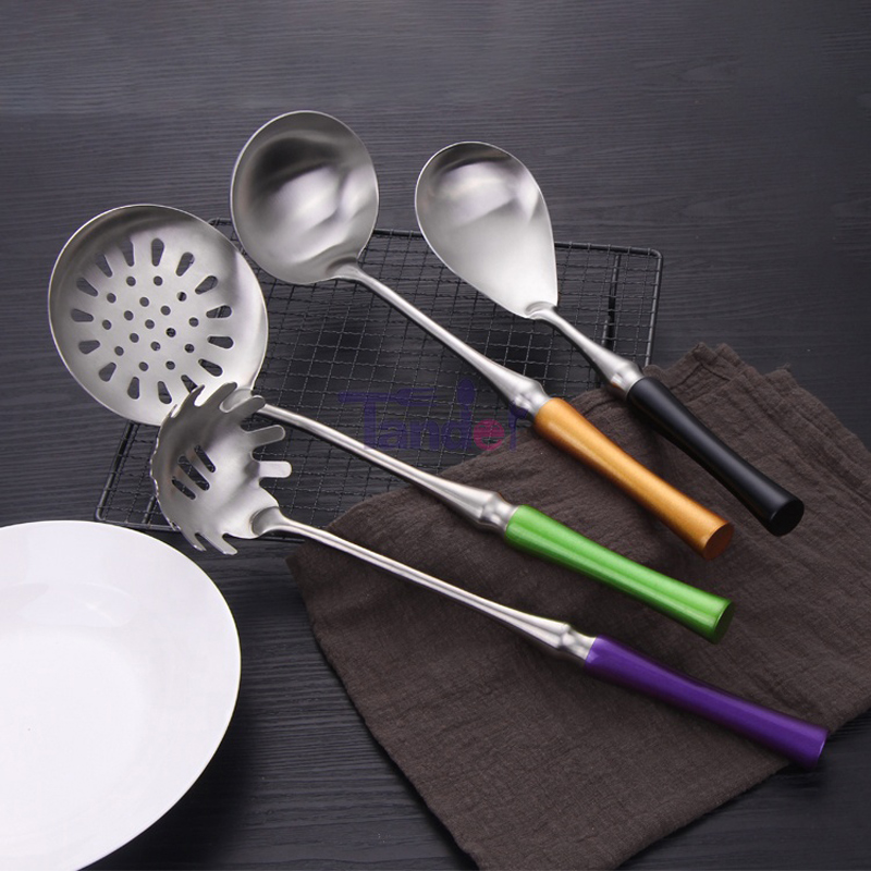 Set de instrumente de gătit din oțel inoxidabil Set de accesorii pentru bucătărie cu suport