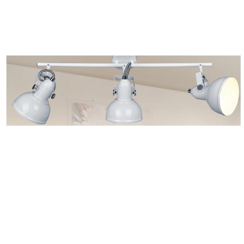 Spot light-3 cu nuanță de metal și suport U