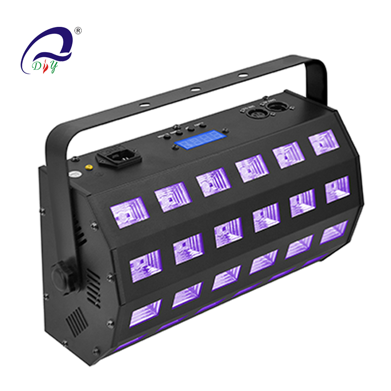 LED-UV24DMX LED UV întuneric negru lumină pentru discotecă și Crăciun