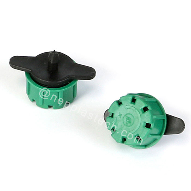 sistem de emisie de irigare automată prin picurare, reglabil pentru irigare