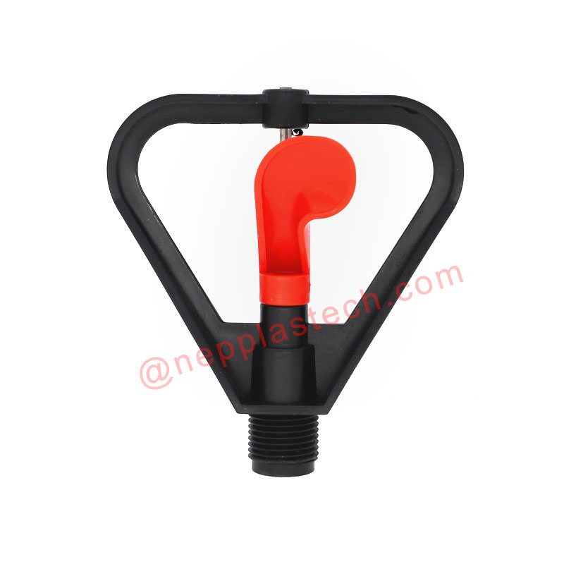 1\/2 inch forma fluture livadă și grădină de grădină rotație automată cap de stropire rotire