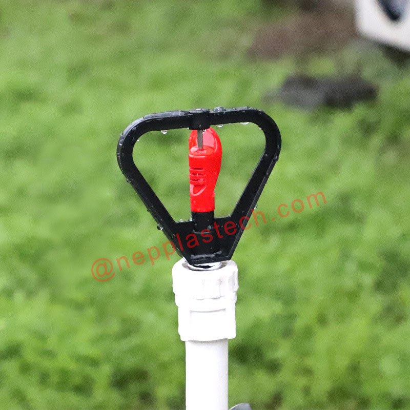 1\/2 inch forma fluture livadă și grădină de grădină rotație automată cap de stropire rotire