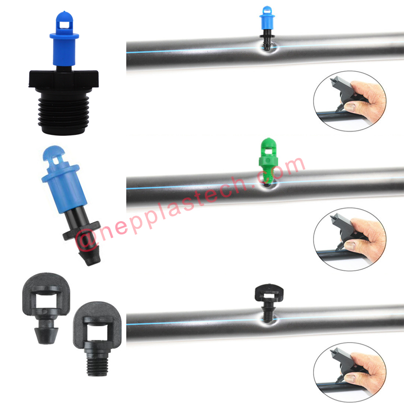 mini stropitoare de ceață inline pentru sistem de irigare cu arbori fructiferi de fructe de fructe de fructe