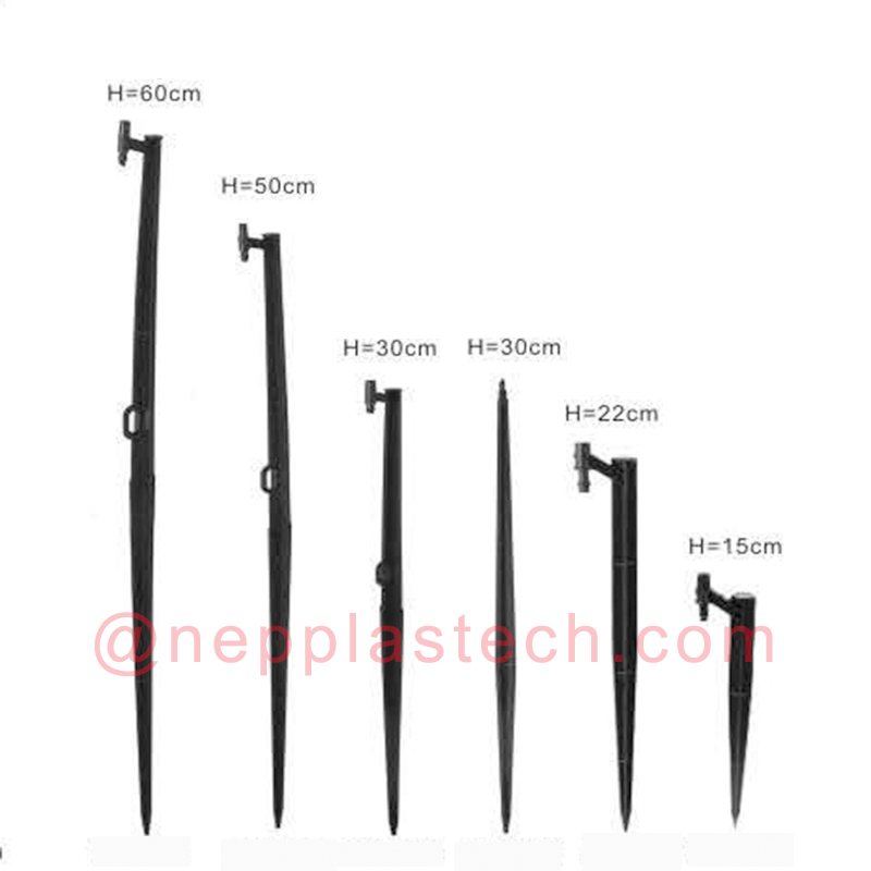 Accesorii pentru sistem de irigare solare Mize negre cu jet de stropitoare 15mm până la 60mm