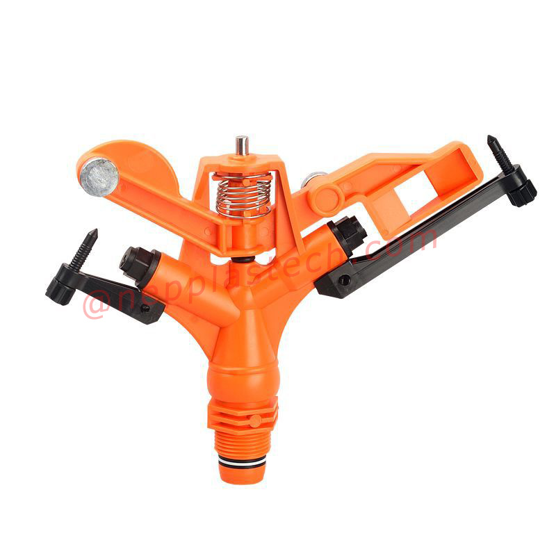 Instrumente de irigare automată pentru culturi agricole de 3\/4 inci 1 inch gazon Irigare prin pulverizare Stropitoare cu impuls rotativ la 360 de grade