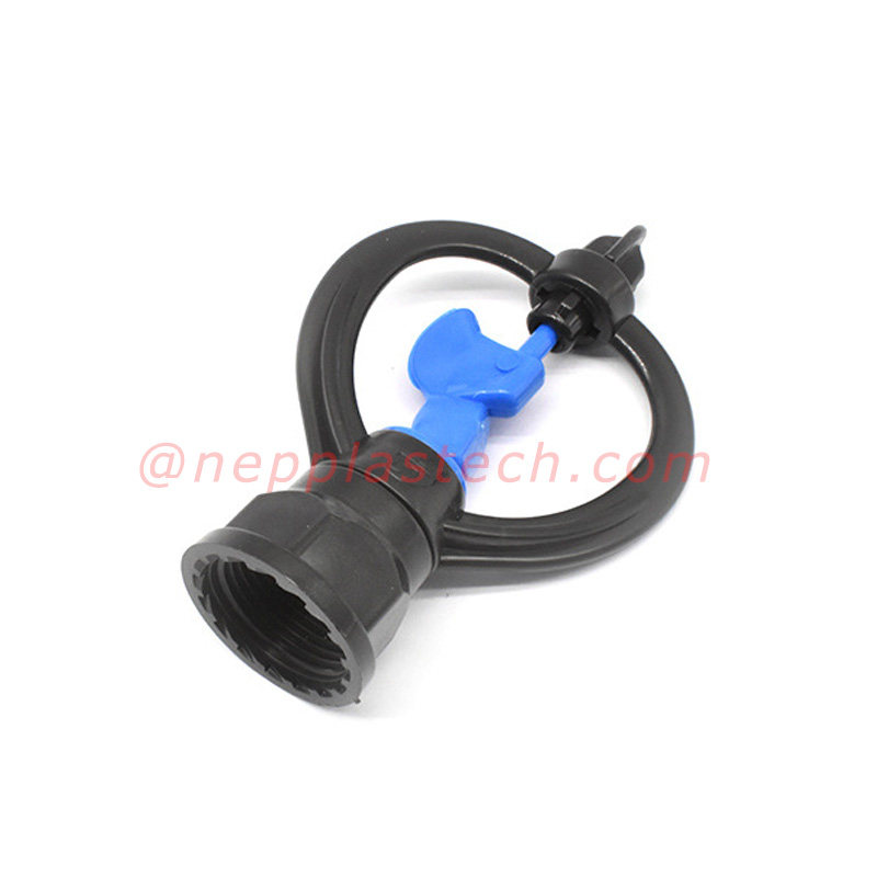 agricolă echipament de irigare prin pulverizare de 1\/2 inci, stropitoare rotative, arbust pepinieră, udare cu stropitoare de turbină