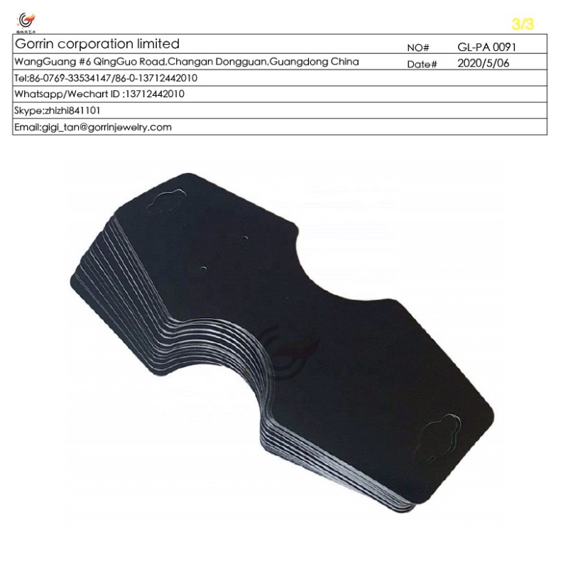 GL-PA0091 necklace card