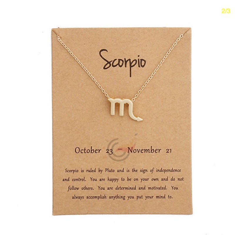 Card colier Gl-PA0092