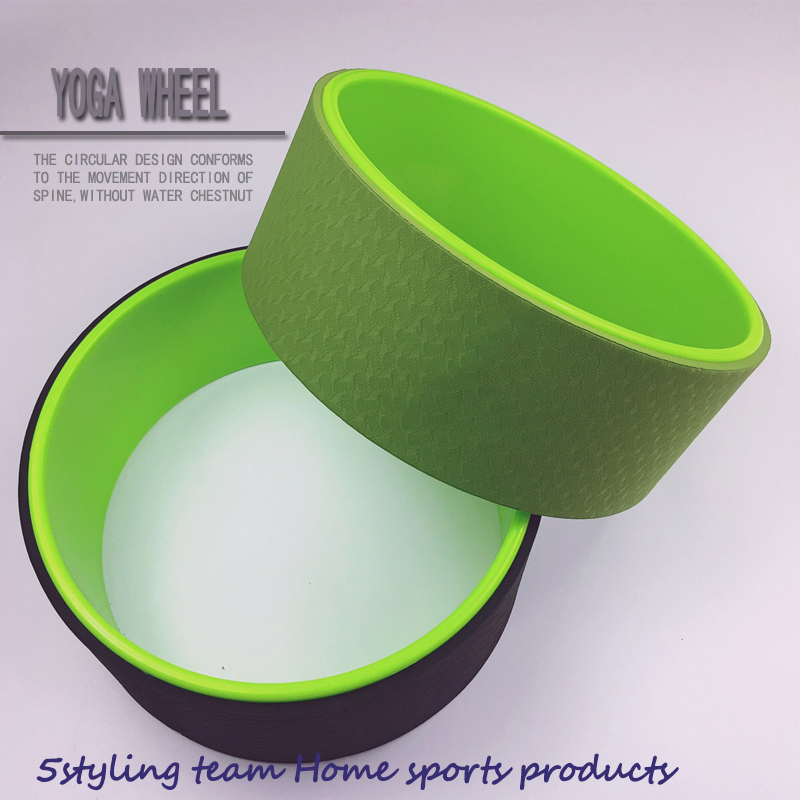 Vânzarea directă a producătorului Roata de yoga îndoirea spatelui artefactul partea inferioară a spatelui deschis spatele roată de yoga Cercul de pilates Dharma roata Yoga auxiliară
