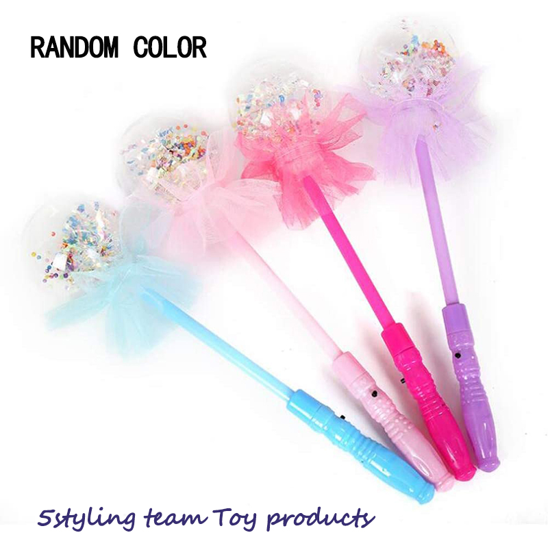 Luminoase jucării, baghete magice strălucitoare, angro șapte baghete de culoare, mingea stea, vânzarea fierbinte, activități Bobo minge de noapte, cadouri mici